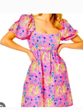 Lilly Pulitzer Kay Dress Tigress Garden Size 0